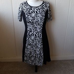 Black and White Dress